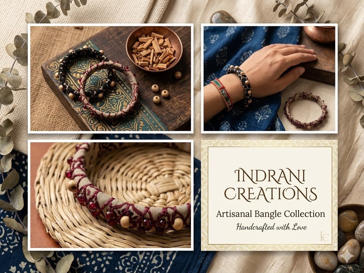 Antique Gold Artisanal Bangles image 6