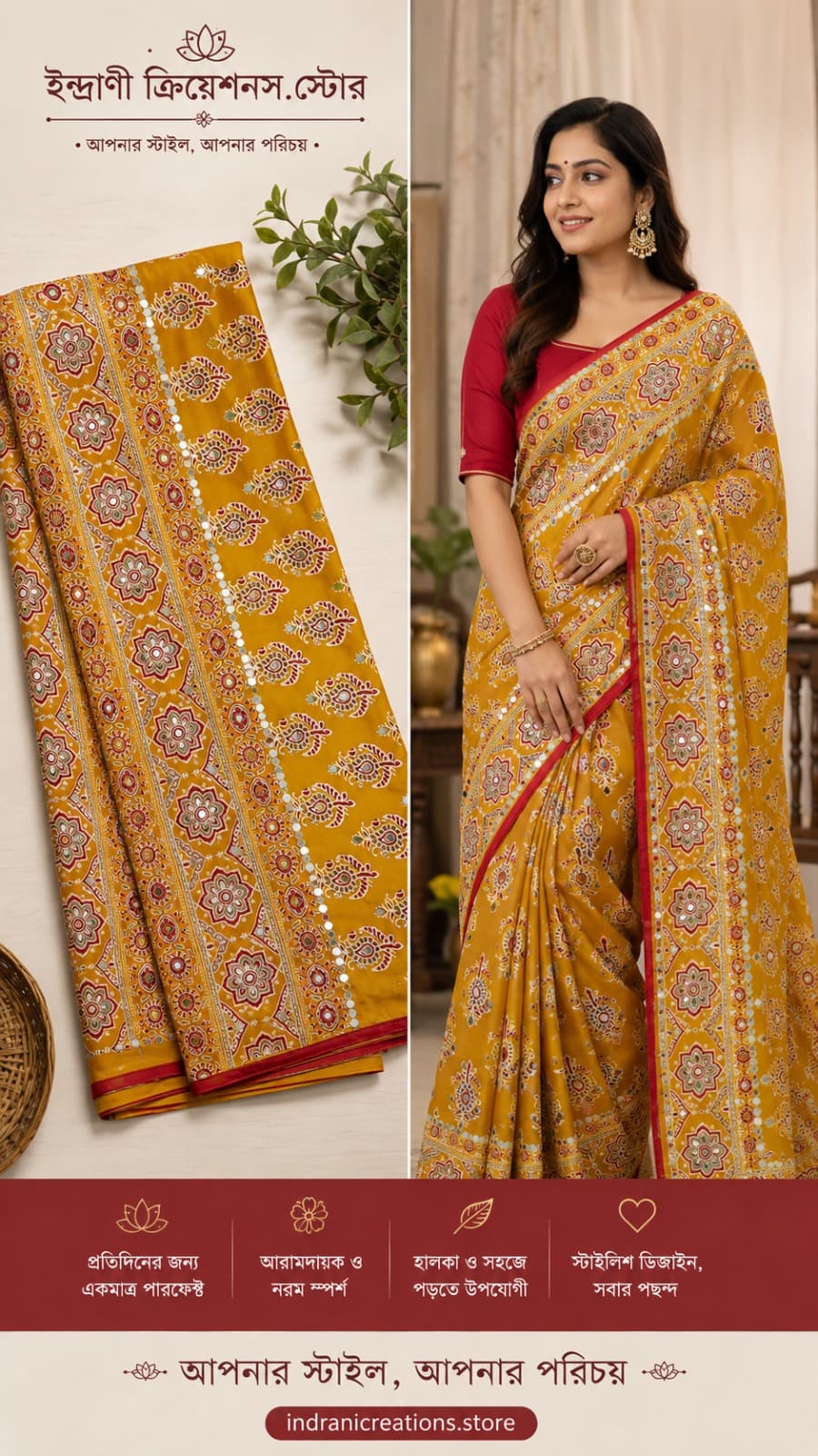 Silk Jamdani